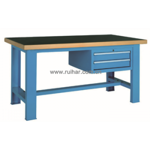 重型工作臺高分子桌板帶兩吊抽，GF1500-B，GF1800-B，GF2000-B