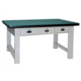 重型工作臺(tái)帶三橫抽(臺(tái)面厚50mm)，1800×750×800
